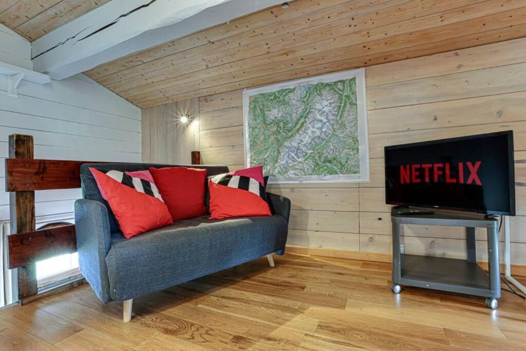 Chalet L'Ilet Ensoleille /Sunny Island Chalet Chamonix Extérieur photo