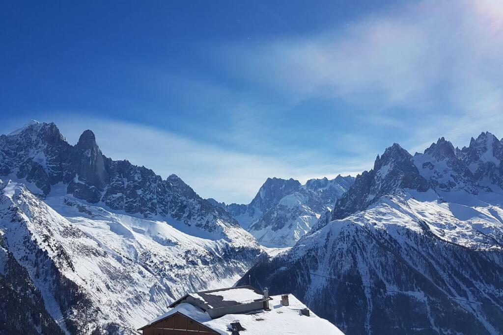Chalet L'Ilet Ensoleille /Sunny Island Chalet Chamonix Extérieur photo